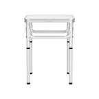 Weisshorn Folding Camping Table 60CM Adjustable Portable Outdoor Picnic Desk