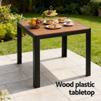 Gardeon 5PCS Outdoor Dining Set Table and Chairs Patio Garden Furniture Bistro Set