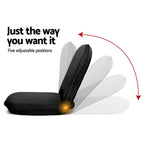 Artiss Floor Lounge Sofa Camping Chair Black