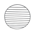 Fire Pit BBQ Charcoal Smoker Portable Outdoor Camping Pits Patio Fireplace 22"