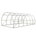 Green Fingers Greenhouse 6x3x2M Walk in Green House Tunnel Plant Garden Shed Dome