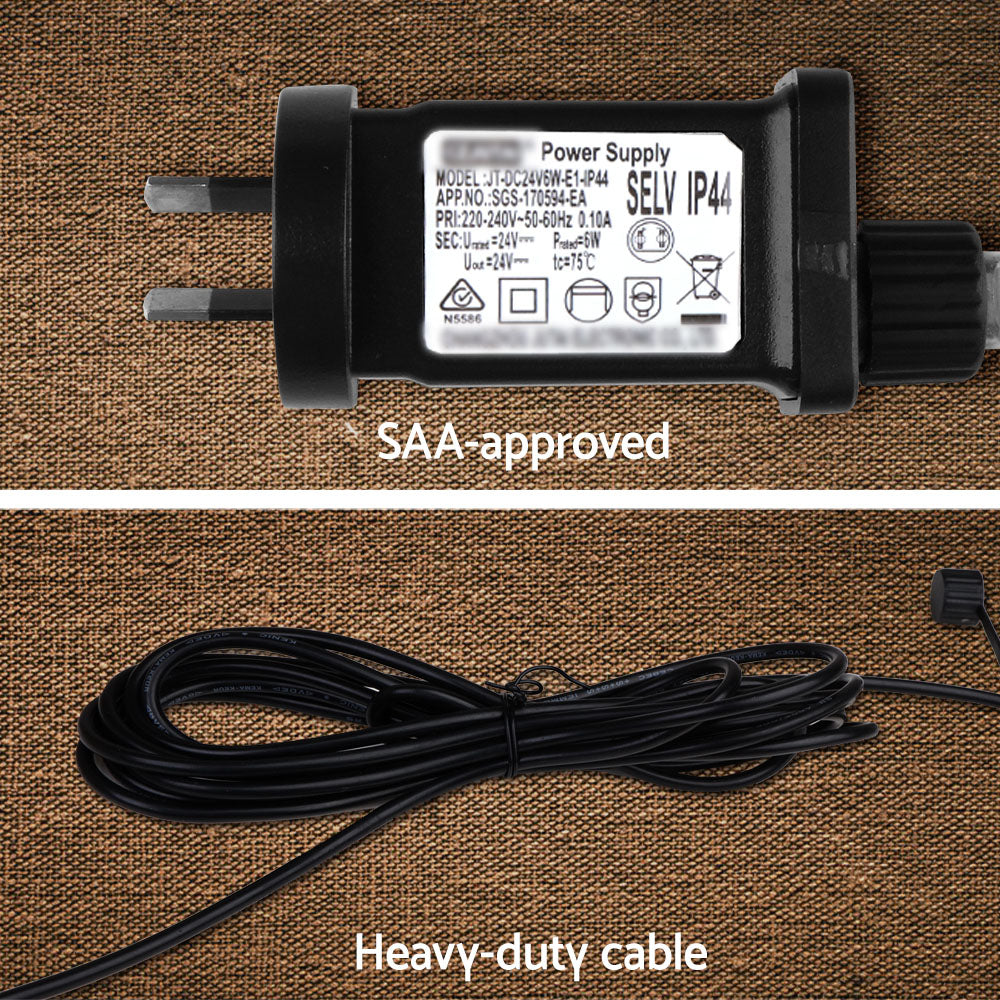 50m LED Festoon String Lights Christmas Decorations Wedding Party Outdoor Garden