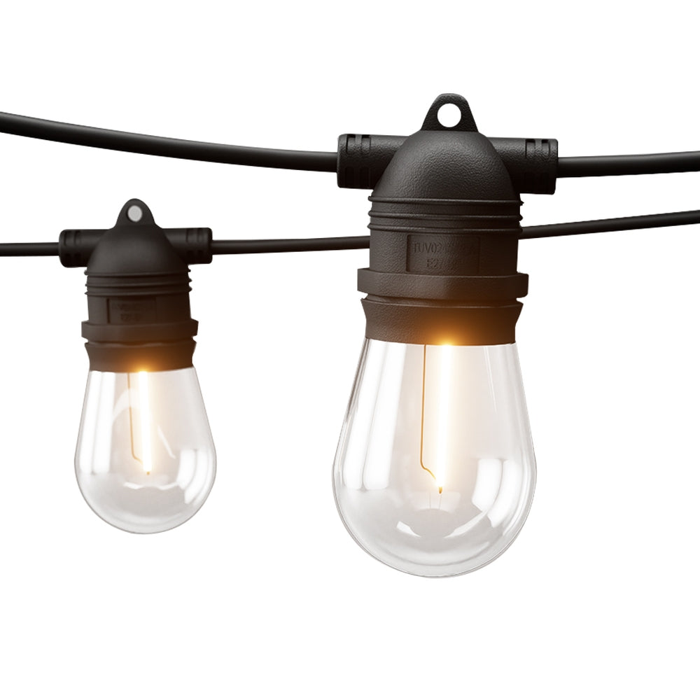 37m Festoon Lights Christmas Fairy String Lights Outdoor Party Garden Decor