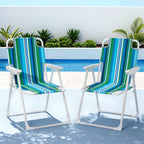 Gardeon Outdoor Chairs Folding Camping Chair Steel Portable Patio Furniture