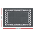 Gardeon Outdoor Rugs 152x244cm Large Carpet Reversible Area Mat PP Dual-Sided Patio Rug Greek Key