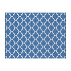 Gardeon Outdoor Rugs 274x366cm Large Carpet Reversible Area Mat PP Dual-Sided Patio Rug Blue