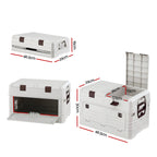 Gardeon 40L Outdoor Storage Box Foldable Camping Collapsible Bins Organizer