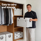 Gardeon 60L Outdoor Storage Box Foldable Camping Collapsible Bins Organizer