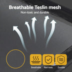 i.Pet Pet Dog Bed Elevated Trampoline Durable Raised Heavy Duty Large Dogs 90x137cm Black