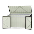 Giantz Garden Shed 2.22x0.91M Bike Sheds Outdoor Storage Tool Workshop House Shelter Double Door