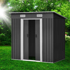 Giantz Garden Shed 1.94x1.21M Sheds Outdoor Storage Workshop House Tool Shelter Sliding Door