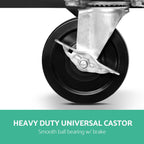 Giantz 14 Drawer Tool Box Cabinet Chest Mechanic Garage Storage Trolley Grey