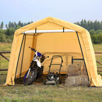 Samland Replacement Cover Kit for Portable Carport Garage Shed Storage in Size 10X10FT