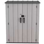 Lifetime Vertical Shed With Shelves