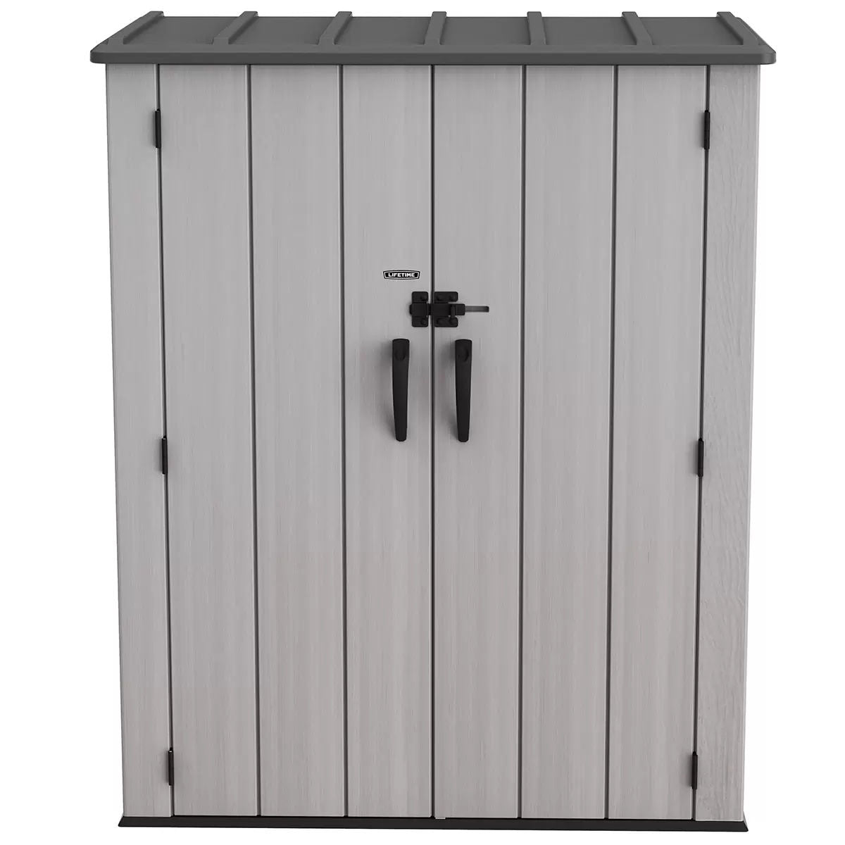 Lifetime Vertical Shed With Shelves