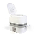 24L Portable Camping, Caravanning Toilet with Odour-Resistant Seal