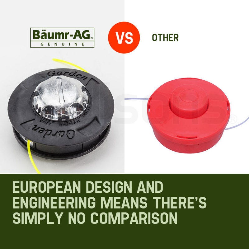 BAUMR-AG 65cc 9in1 Long Reach Garden Multi-tool, Pole Saw, Hedge & Line Trimmer, Brush Cutter, 12" Tree Trimming Pruning Chainsaw Bar