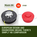 BAUMR-AG 65cc 9in1 Long Reach Garden Multi-tool, Pole Saw, Hedge & Line Trimmer, Brush Cutter, 12" Tree Trimming Pruning Chainsaw Bar