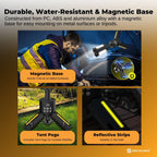 Social Hike Rechargeable Telescopic Camping Light - Outdoor LED 20W Lantern