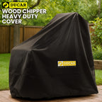 Ducar Wood Chipper Shredder Mulcher Garden 8hp Petrol Motor Upright Grinder - Silver