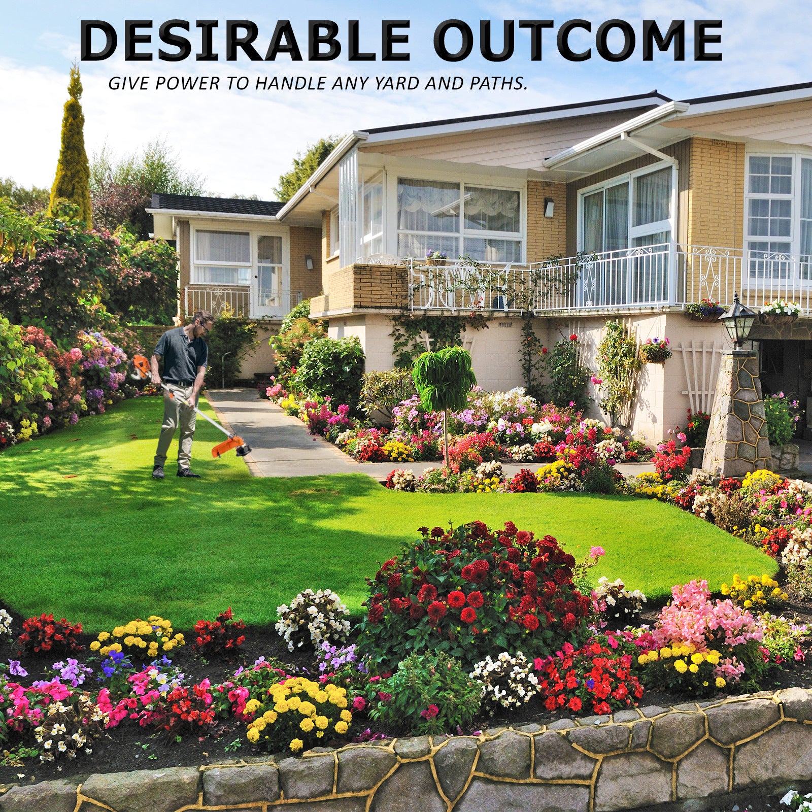 Dynamic Power 26cc Petrol Whipper Snipper Brush Cutter + 1 Blade