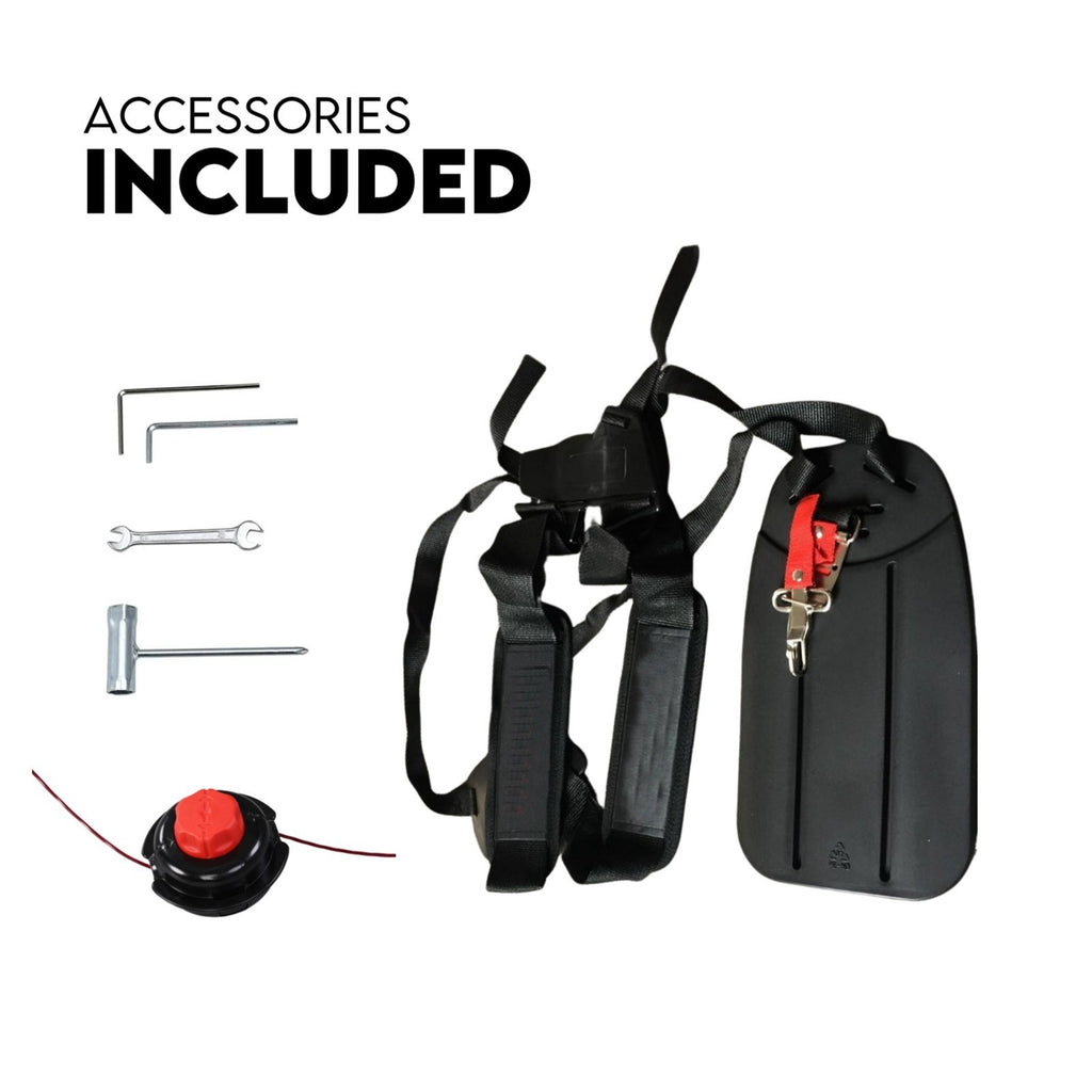 4 STROKE Curved Split Shaft Line Trimmer Garden Lawn Whipper Snipper