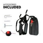 4 STROKE Curved Split Shaft Line Trimmer Garden Lawn Whipper Snipper