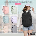 Waterproof Travel Backpack Outdoor Sports Shoulder Bag Hiking Camping Daypack - Pink