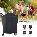 Cart Grill Cover Waterproof Protector For Weber Q200 Series 7113 Bbq Black Au