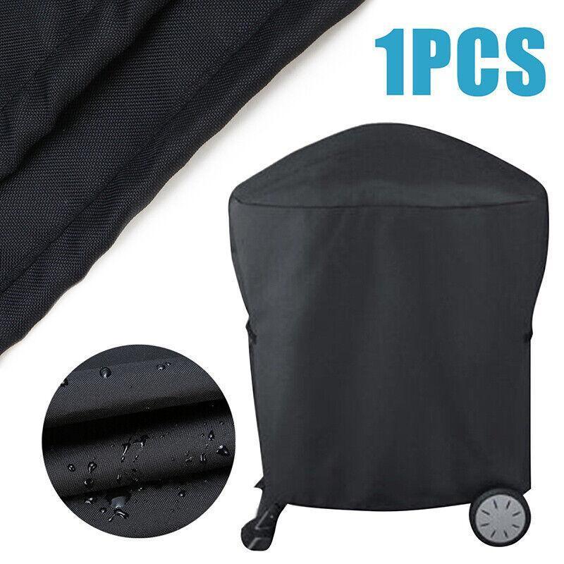 Cart Grill Cover Waterproof Protector For Weber Q200 Series 7113 Bbq Black Au
