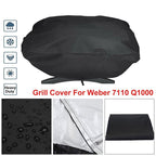 Waterproof BBQ Grill Cover for Weber Q100 Q1000 Series 67×44×32cm