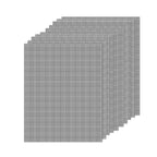 3/6/10PCS Non-Stick BBQ Grill Mat Mesh Liner Cooking Barbecue Sheet Baking Pad - 40X30cm-10PCS