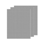 3/6/10PCS Non-Stick BBQ Grill Mat Mesh Liner Cooking Barbecue Sheet Baking Pad - 40X30cm-6PCS