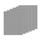 3/6/10PCS Non-Stick BBQ Grill Mat Mesh Liner Cooking Barbecue Sheet Baking Pad - 42X36cm-6PCS