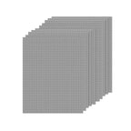 3/6/10PCS Non-Stick BBQ Grill Mat Mesh Liner Cooking Barbecue Sheet Baking Pad - 42X36cm-6PCS