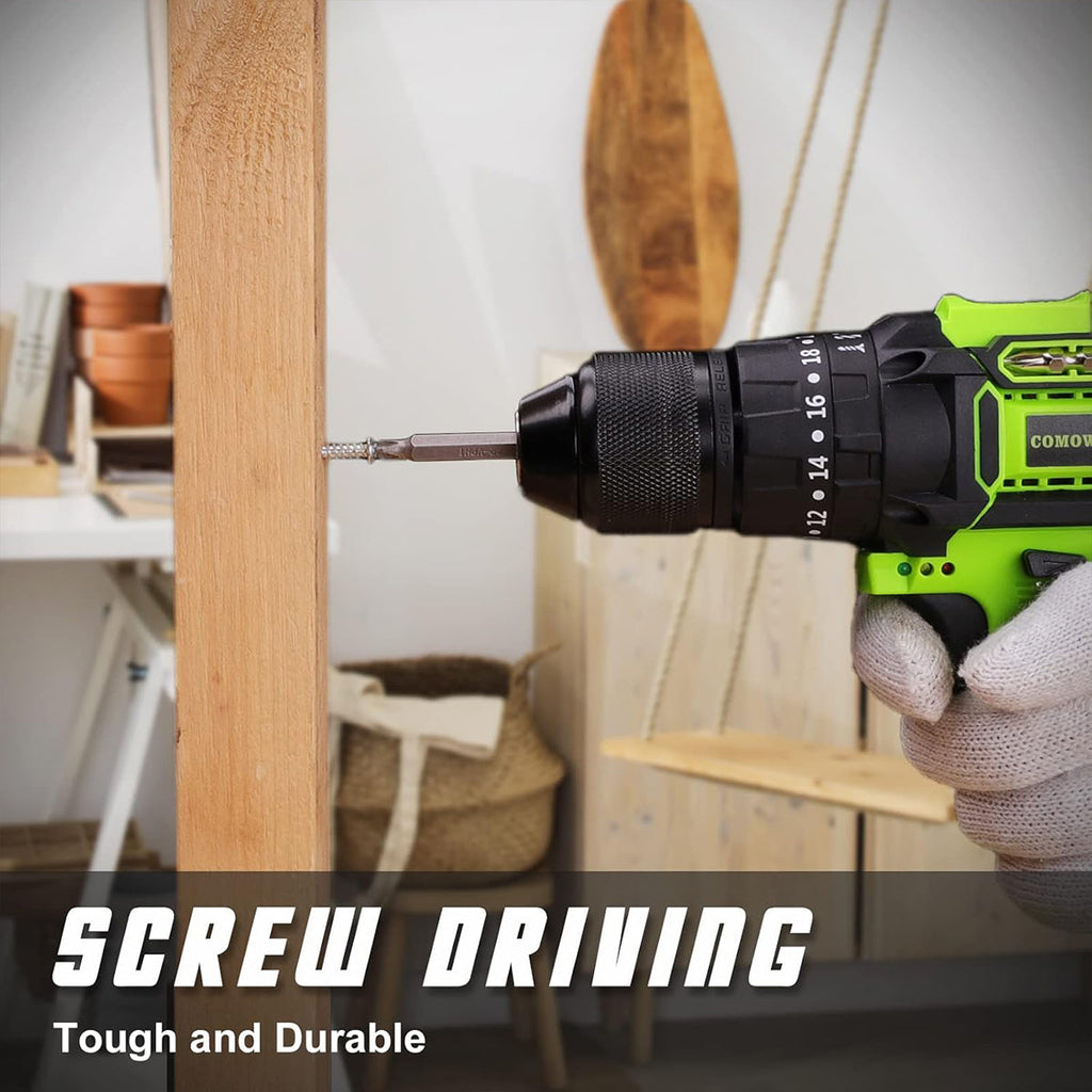 246pcs Drill Bit Set Hole Opener Drills Kit Metal Wood Plastic DIY Power Tools