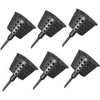 100x Plastic Fertilizer Baskets with Lid Balcony Gardening Tools Bonsai Supplies