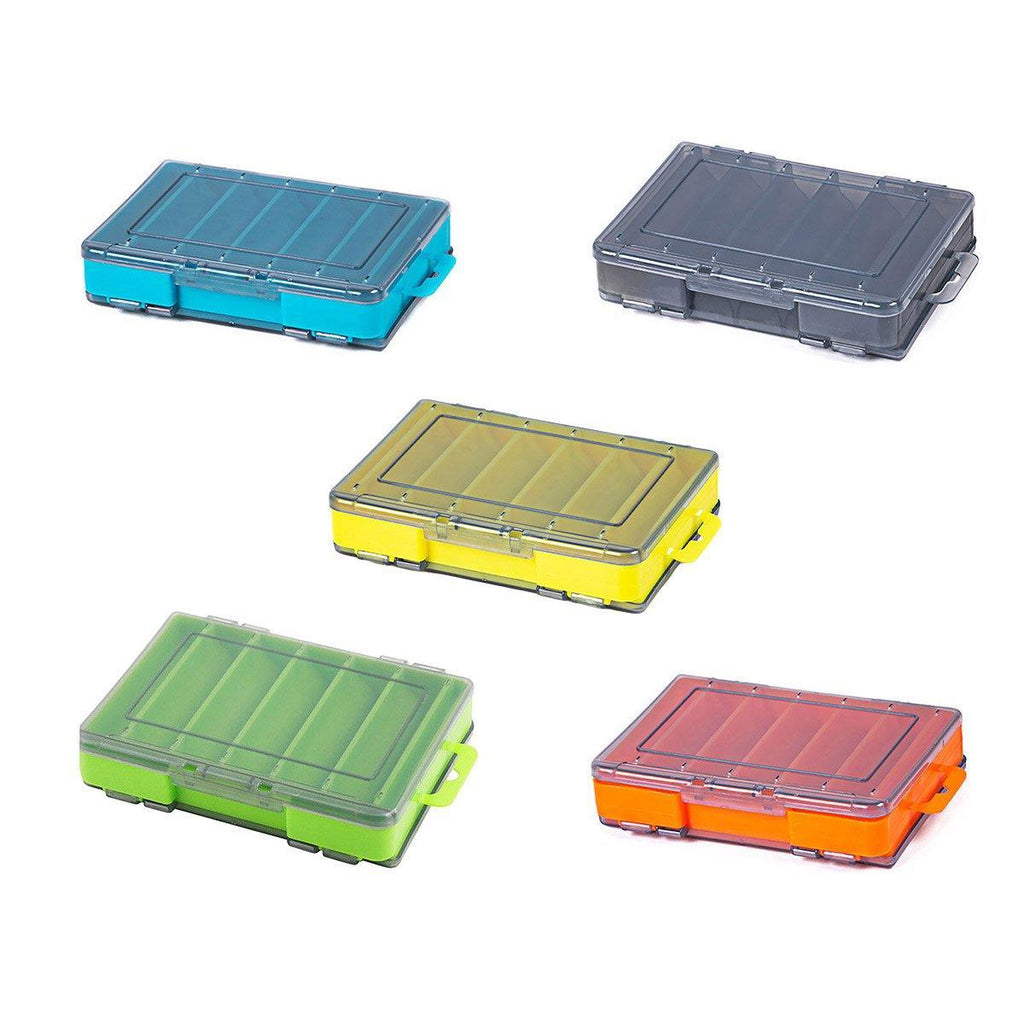 Multifunctional Fishing Bait Storage Box Accessories Gear Organizer Tool Box - Blue-S