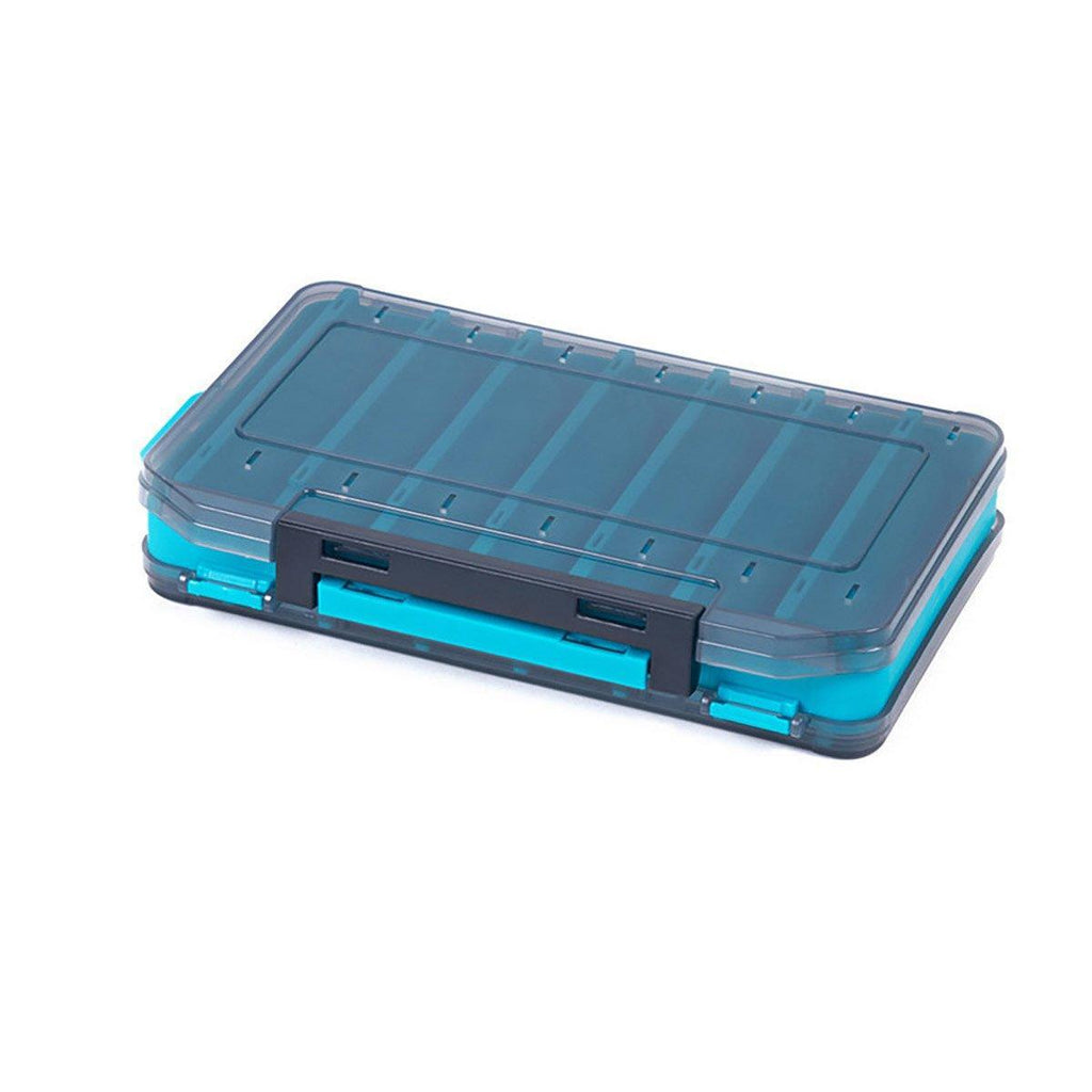 Multifunctional Fishing Bait Storage Box Accessories Gear Organizer Tool Box - Grey-S