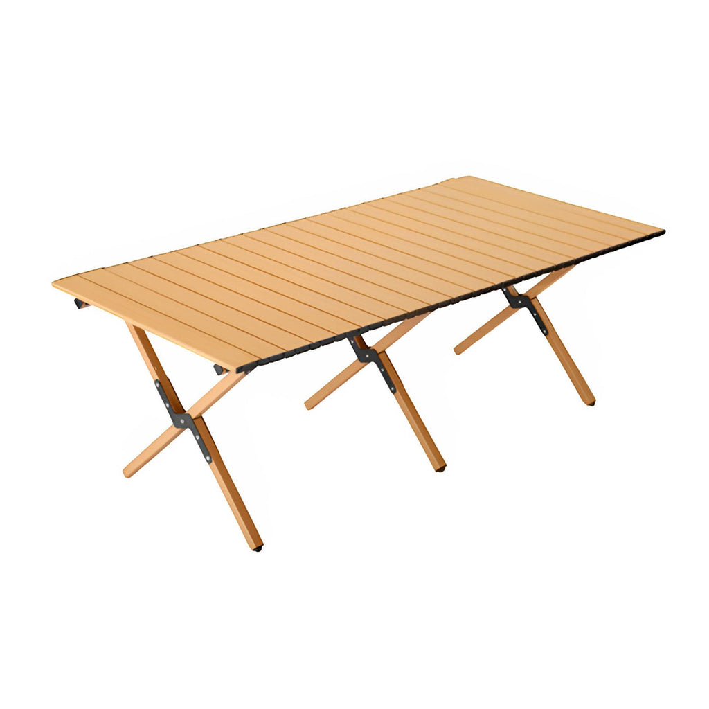 Folding Table Portable Picnic Camping Table Egg Roll Multi Function Outdoor