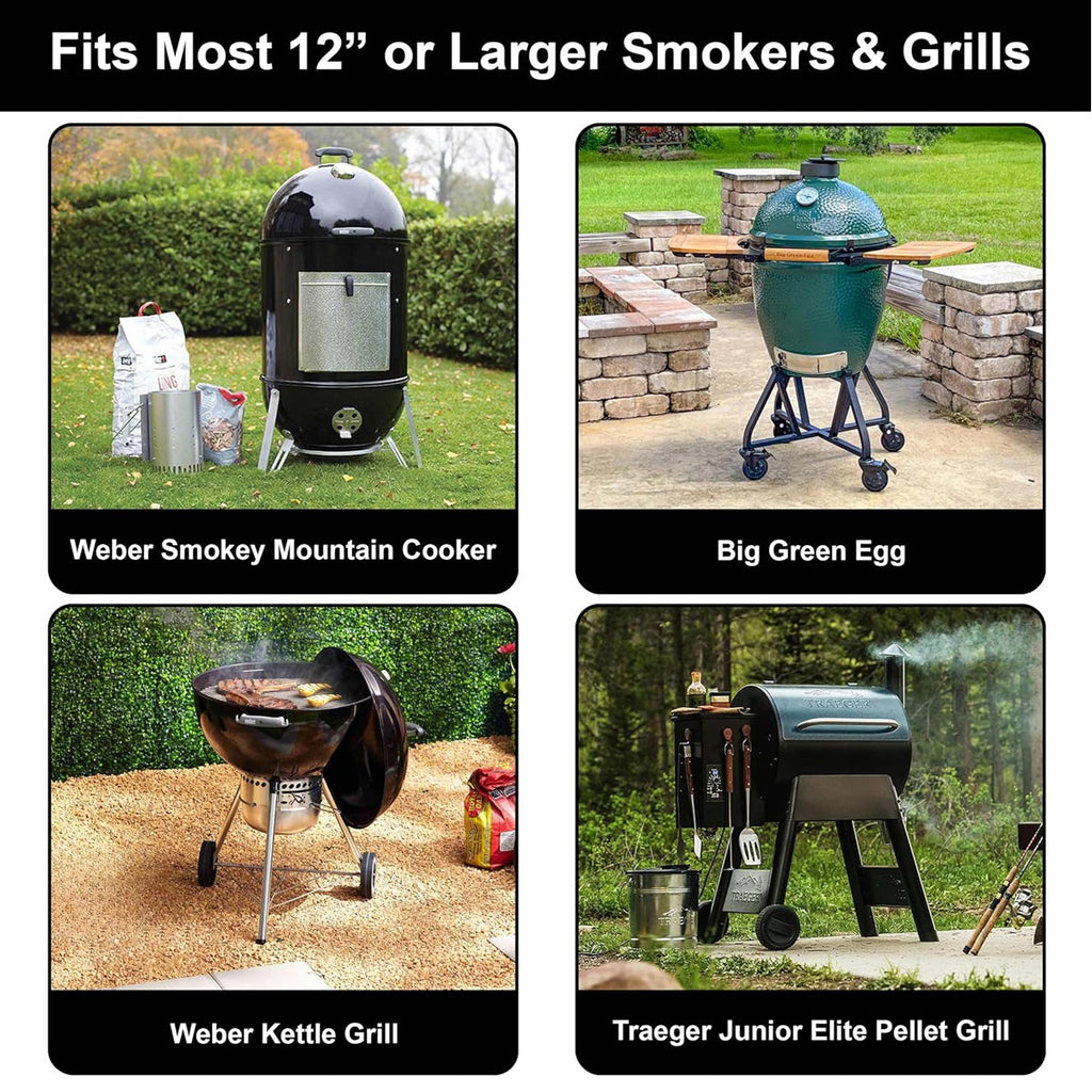 Barbecue Grill Net Outdoor BBQ Rack Cooking Basket Baking Tool Picnic Camping - Silver