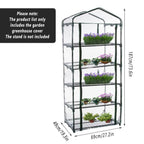 5 Tier Garden PVC Plant Insulation Warming Shed Conservatory Cover No Brackets