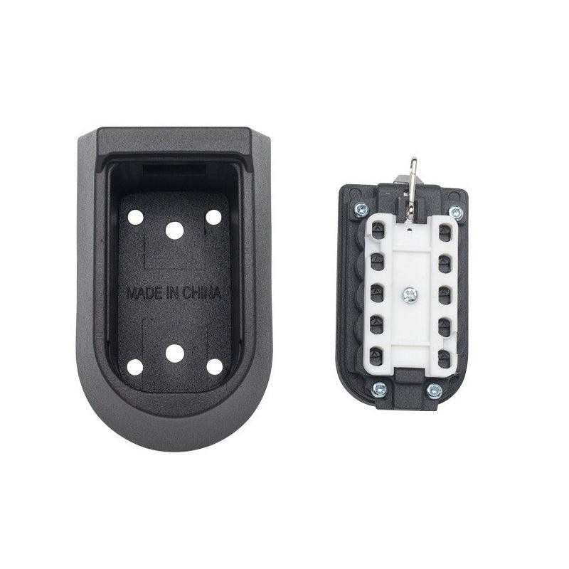 1X Outdoor Wall Mount Spare Key Safe Box Lock Holder Water Weather Proof New