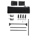 Outdoor Camping Hanging Rack Desktop Shelf Table Side Storage Camping Organizer