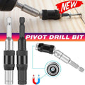 Pivoting Bit Holder Swivel Drill  Screwdriver Adapter Tool for Impact Driver - Silver