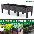 Outdoor Rectangular Balcony Vegetable Planter Box Garden Flower Planting