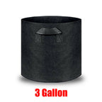10 Pack Breathable Fabric Plant Grow Pots 2 to 20 Gallon Sizes - 10 Gallon-10PCS