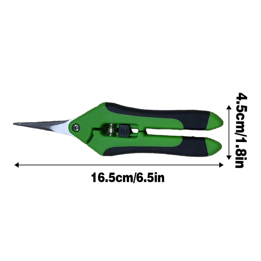 2Pcs Pruning Shears Plant Scissors Trim Trees Snips Branch Garden Secateurs Tool