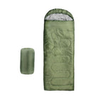 Single Sleeping Bag Outdoor Camping Hiking Thermal Warm Tent Travel Gear - Royal Blue