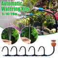 5M 10M 20M Garden Watering System Adjustable Spray Irrigation Hose Sprinkler - 10m